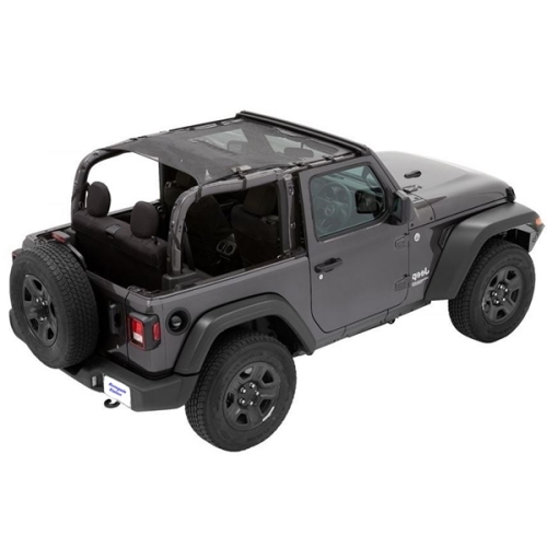 Jeep Wrangler JL 2 türer Sun Bikini Top Sonnenschutz Safari Style Mesh