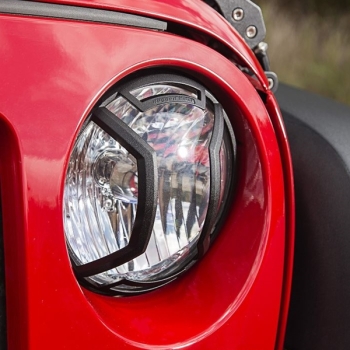 rugged ridge elite euro headlight guards