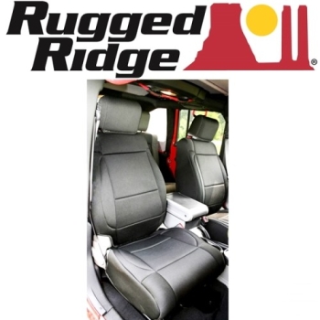 Sitzbezug für beheizte Sitze Set Vordersitze schwarz Elite Jeep Wrangler JK  07-18 Rugged Ridge 13216.03
