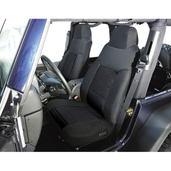 Jeep Wrangler TJ Set Sitzbezüge Sitzbezug vorne Grau Denim Bestop 96-02