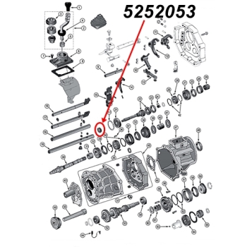 Jeep Wrangler YJ Input Seal AX15 manual Transmission 88-95