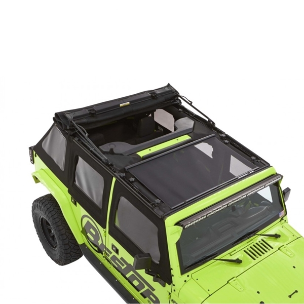 jeep retractable sunshade