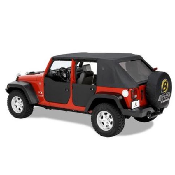 Jeep Wrangler Jk Set Front Lower Half Doors Black Diamond 07 18