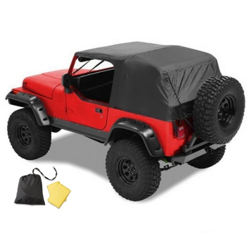 Jeep Wrangler YJ Emergency Top Softtop Cover Pavement Ends 92-95