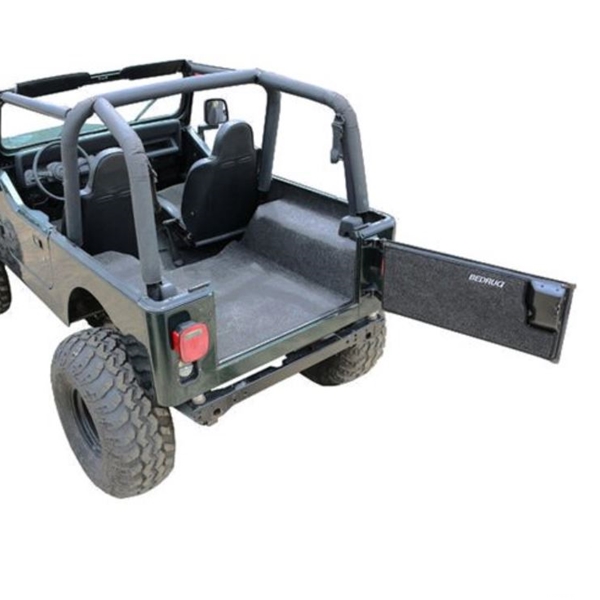 Jeep CJ CJ7 Gray Replacement Floor and Cargo Carpet Kit BedRug 76-80