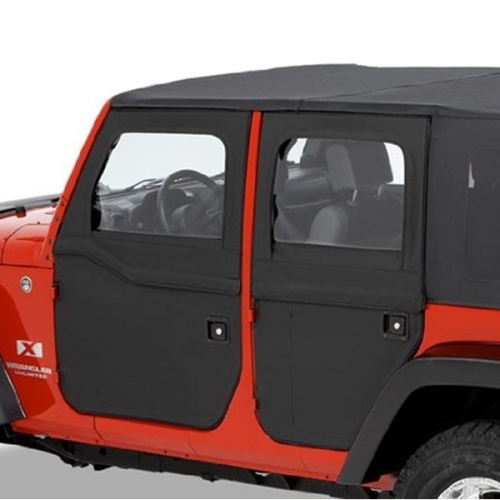 Jeep Wrangler JK 4-türer Unlimited Set teilbare Türen hinten Black Diamond  Bestop 07-17