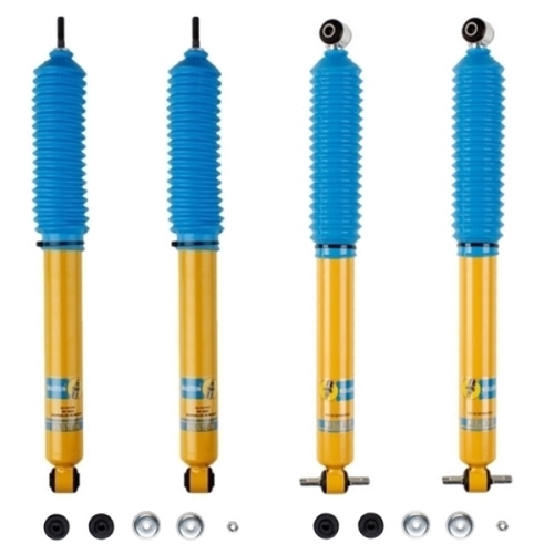 Jeep Wrangler JK 4-doors Set front & rear Gas Shock Absorber BILSTEIN ...